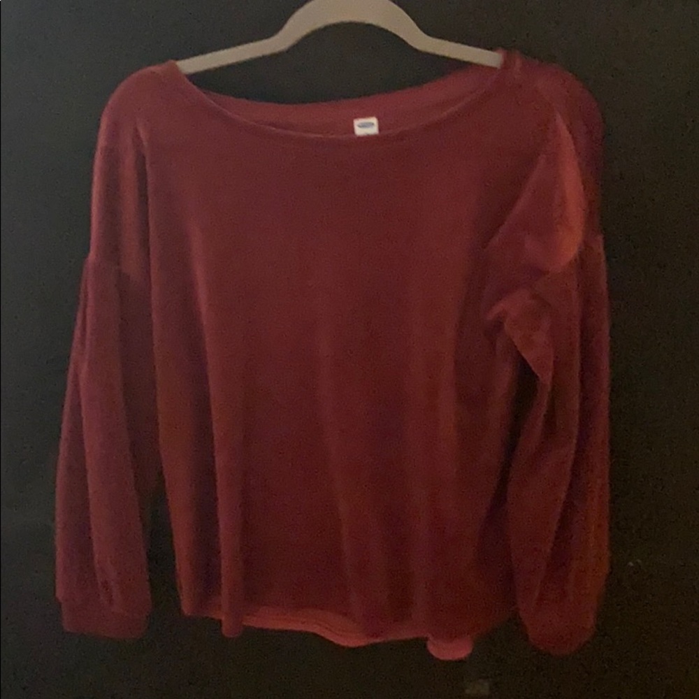 Velvet Old Navy Maroon Top